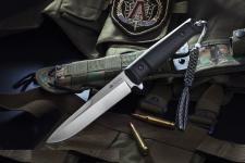 Нож Kizlyar Supreme "Alpha" AUS-8 Satin