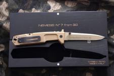 Складной нож EXTREMA RATIO NEMESIS (Немесис) EX/136NEMGOLD Limited Edition