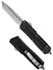 Нож Microtech Scarab QD StoneWash 179-10 QD с автоматическим открытием/закрытием клинка