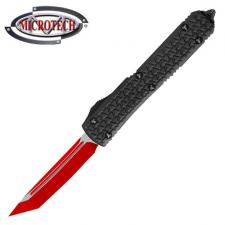 Нож Microtech Ultratech Black 123-1SL с автоматическим открытием/закрытием клинка.