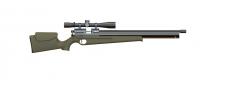 Пневматическая винтовка ATAMAN ML15 оливковый Soft-Touch Калибр 6,35 мм