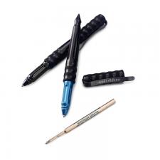 Тактическая ручка Benchmade BM1101-1 темно-серая ручка, стеклобой, синие чернила