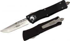 Нож Microtech Trodon Black 139-4 с автоматическим открытием/закрытием клинка.
