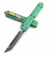 Нож Microtech Ultratech BeadBlasted 123-12BH Bounty Hun с автоматическим открытием/закрытием клинка.