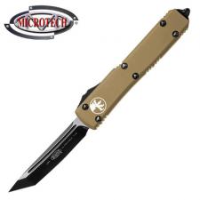 Нож Microtech Ultratech Black 123-1TA с автоматическим открытием/закрытием клинка.