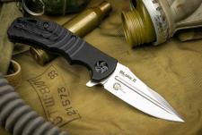 Складной нож Kizlyar Supreme BLOKE Z D2 STONEWASH