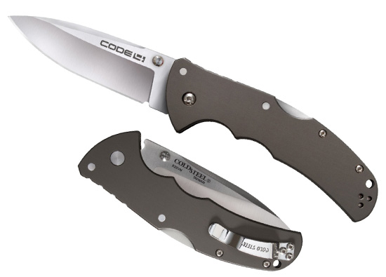 Складной нож Cold Steel 58PS Code-4 Spear Point Plain