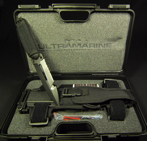 Нож-кинжал пловца Extrema Ratio "ULTRAMARINE" EX/320ULTRMGEOR