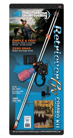 Набор для рыбной ловли из лука фирмы AMS  "Retriever Pro Combo Kit" USA