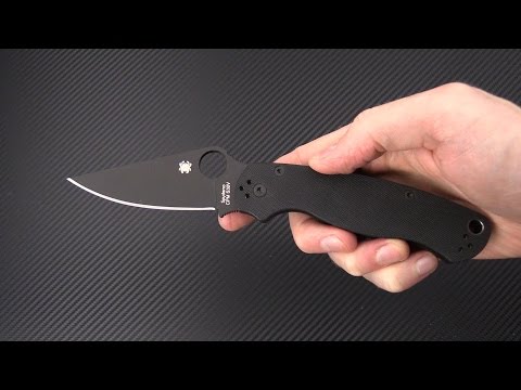 Складной нож Spyderco "Para-Military 2" C81GPBK2