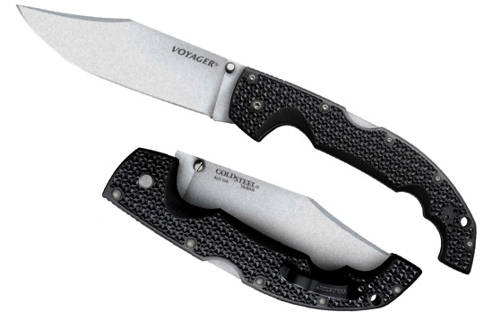 Складной нож Cold Steel 29AXC Voyager Clip 5 Plain Edge