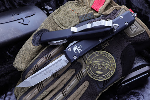 НОЖ MICROTECH ULTRATECH BLACK 123-11