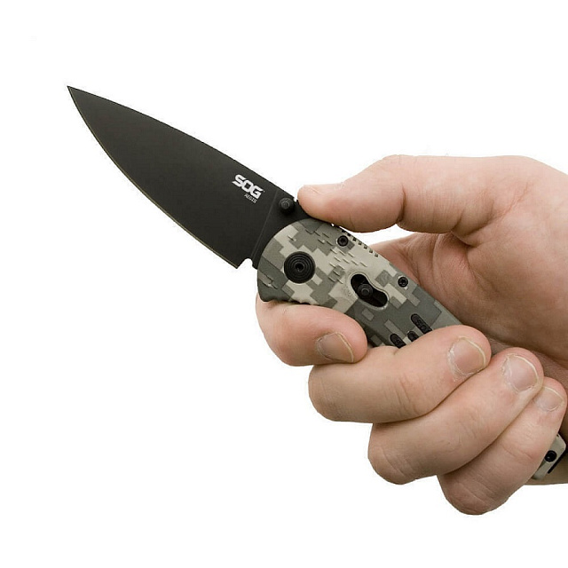 Нож SOG Aegis Digi Camo AE-06 (сталь AUS-8)