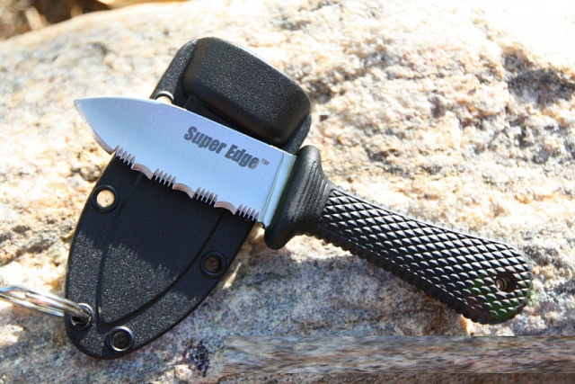 Нож с фиксированным клинком фирмы Cold Steel "Super Edge" CS/42SS