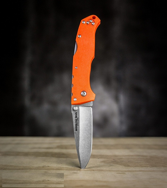 Складной нож Cold Steel CS54NVRY Working Man Blaze Orange нет в наличии
