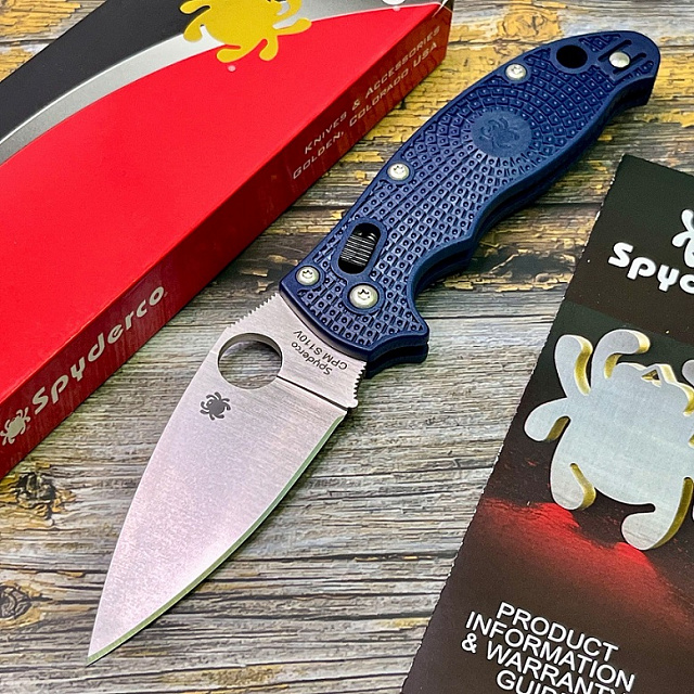 Складной нож Spyderco "Manix 2 Lightweight" 101PDBL2