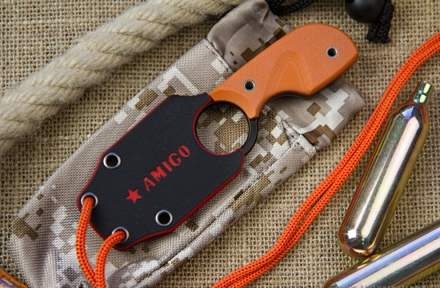 Нож Kizlyar Supreme "Amigo Z" AUS-8  bt oh