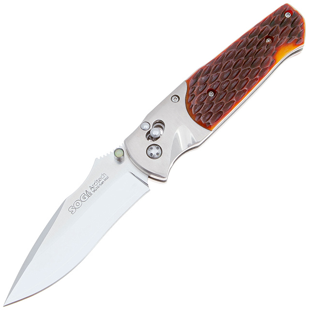 Складной нож SOG Arcitech Jigged Bone A01 (сталь VG-10)