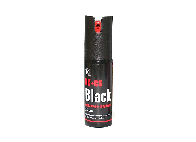 Газовый баллончик "Black" 25мл.