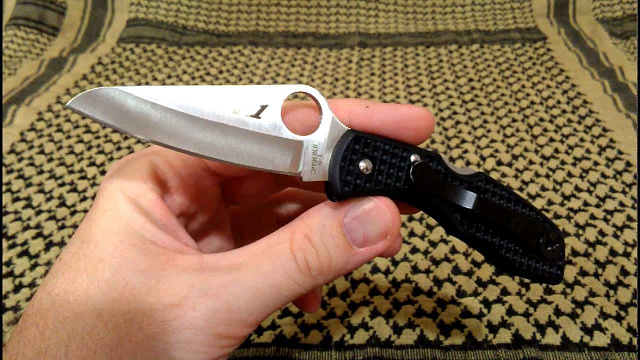 Складной нож Spyderco "Salt Н-1" C88PBK