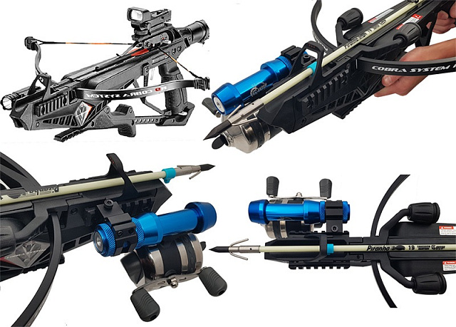 Арбалет - пистолет Ek Archery Cobra R9 (с комплектом для рыбалки)