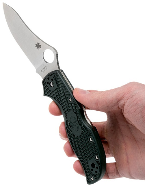 Складной нож Spyderco Stretch 90PGRE Green сталь ZDP-189