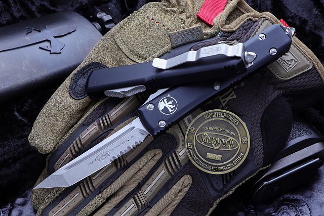 Автоматический нож MICROTECH ULTRATECH BLACK 123-11