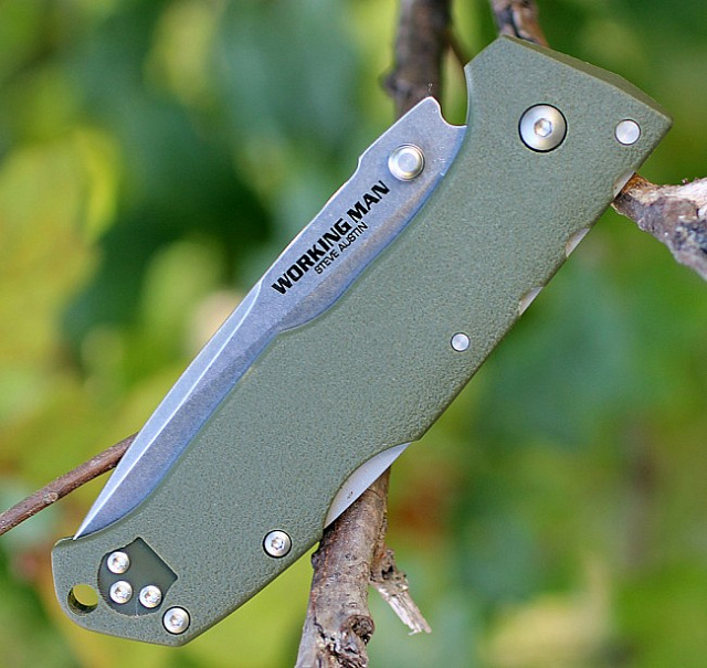 Складной нож Cold Steel CS54NVG Working Man OD Green. нет в наличии