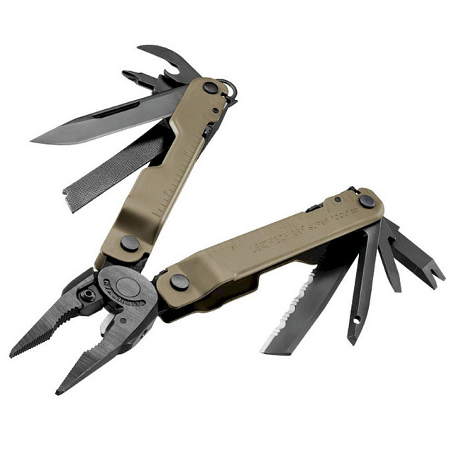 Мультитул Leatherman Super Tool 300 M Tan (арт. 832762) с нейлоновым чехлом