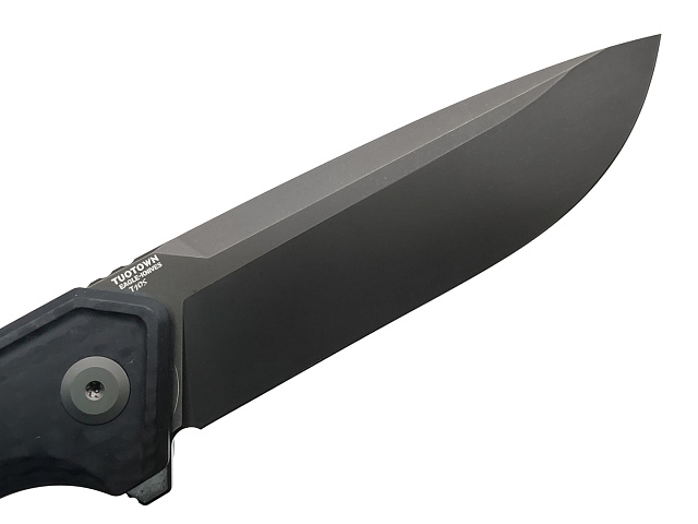 Складной нож Eagle Knives Hrebet Black сталь T10S PVD