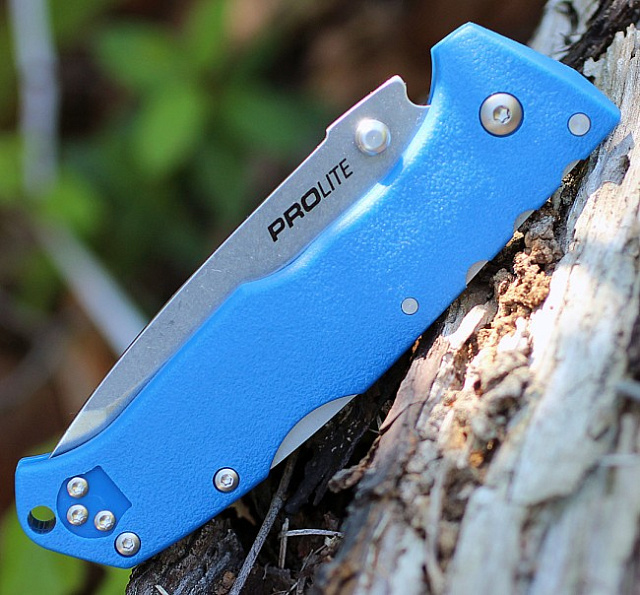 Складной нож Cold Steel CS20NSTLU Pro Lite Tanto Point Blue (сталь 4116 German)