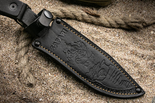 Нож Kizlyar Supreme SAFARI AUS-8 STONEWASH