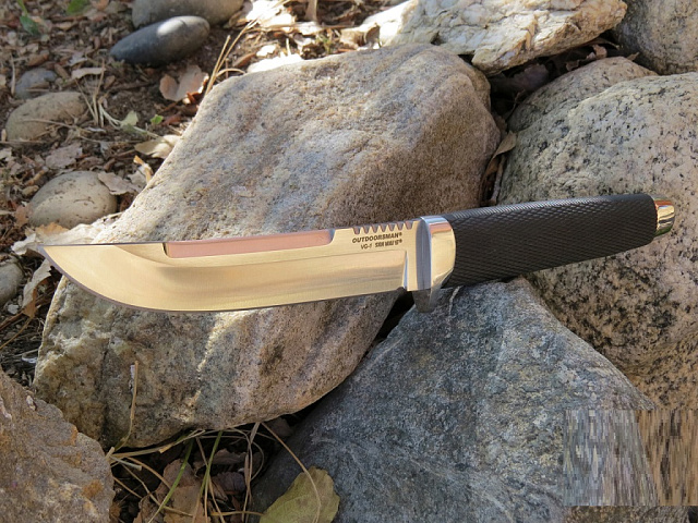 Нож с фиксированным клинком фирмы Cold Steel  "Outdoorsman"  CS/18H (Япония)