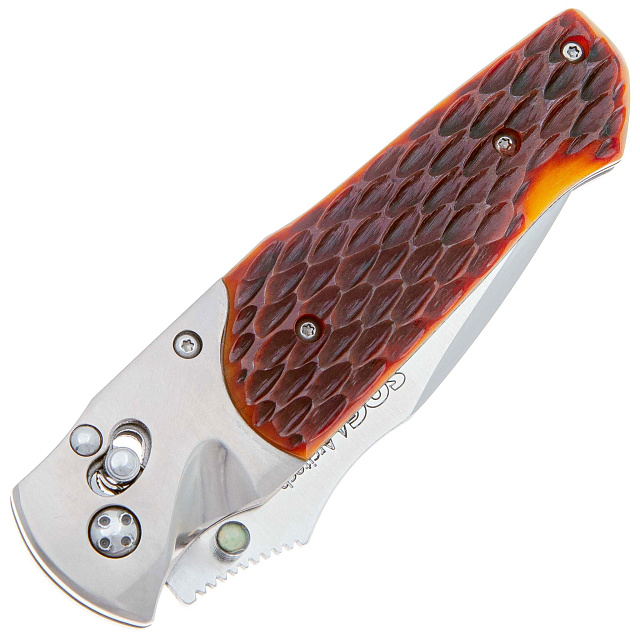Складной нож SOG Arcitech Jigged Bone A01 (сталь VG-10)