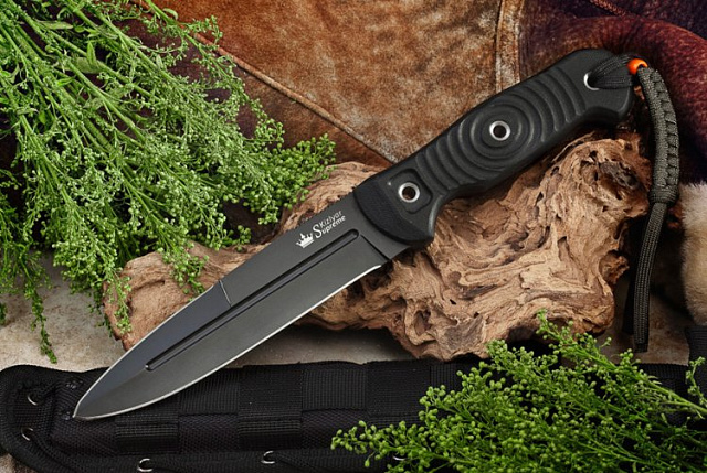 Нож Kizlyar Supreme Legion Black сталь D2