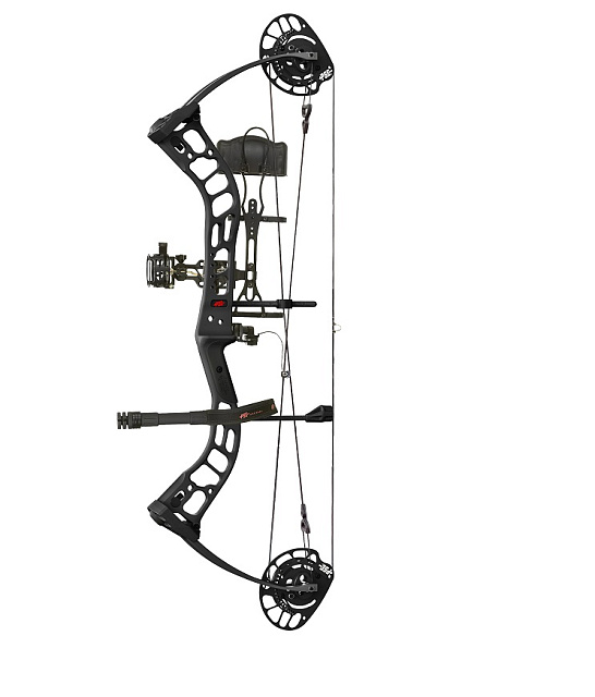 Лук блочный PSE BRUTE ATK черный (с комплектом для стрельбы)