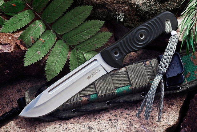Нож Kizlyar Supreme "Maximus"   AUS-8 StoneWash