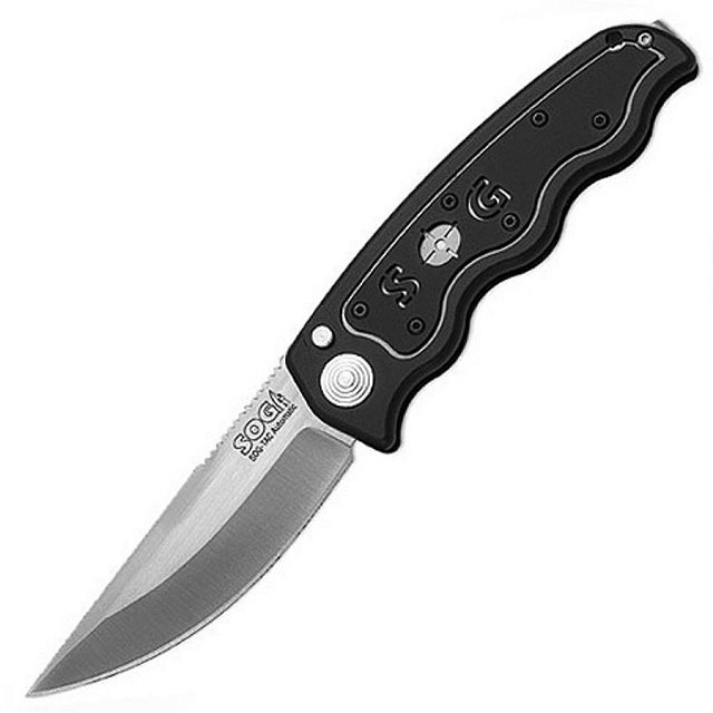 Складной автоматический нож SOG-TAC ST01 (сталь Aus 8)