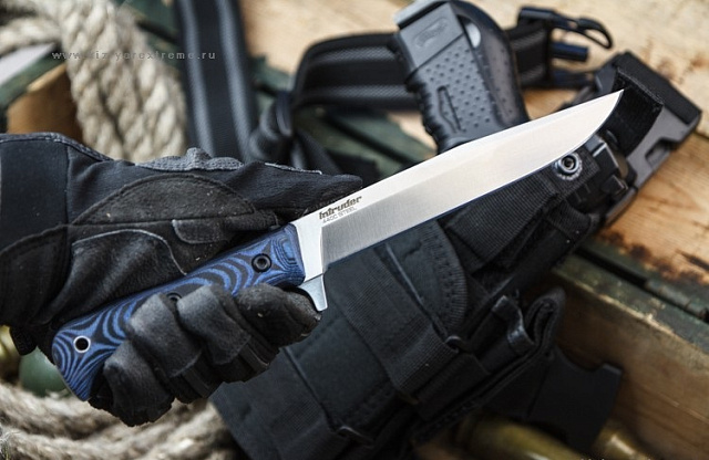 Нож Kizlyar Supreme "Intruder" Satin D2