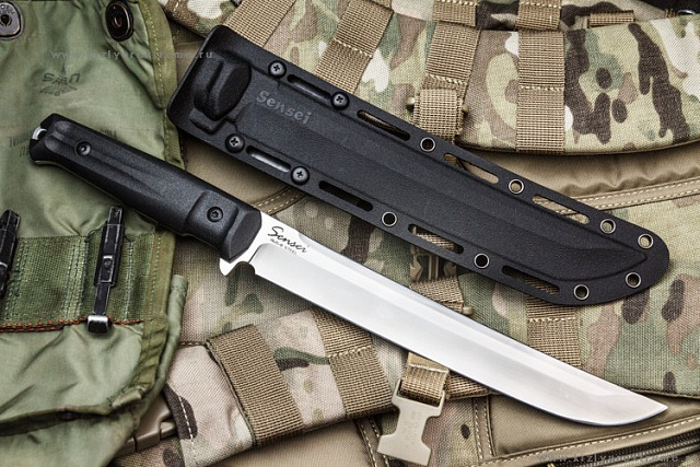 Нож Kizlyar Supreme SENSEI AUS-8 STONEWASH