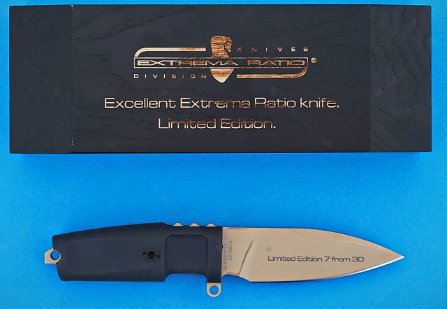Нож EXTREMA RATIO Shrapnel OG Gold Limited EX160SHRGOLDOGR