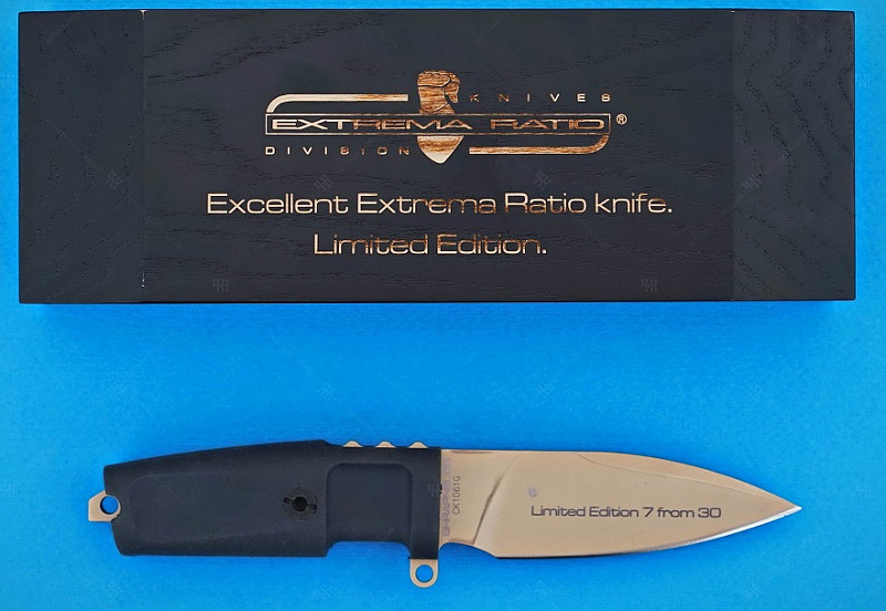 Нож EXTREMA RATIO Shrapnel OG Gold Limited EX160SHRGOLDOGR