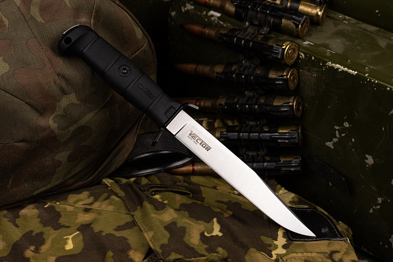 Тактический нож Kizlyar Supreme Vector 420HC StoneWash