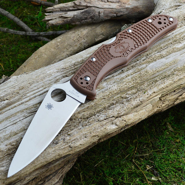 Складной нож Spyderco Endura Flat Ground Brown C10FPBN