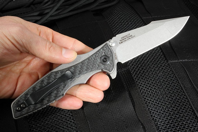Складной нож Zero Tolerance 0393GLCF Rick Hinderer