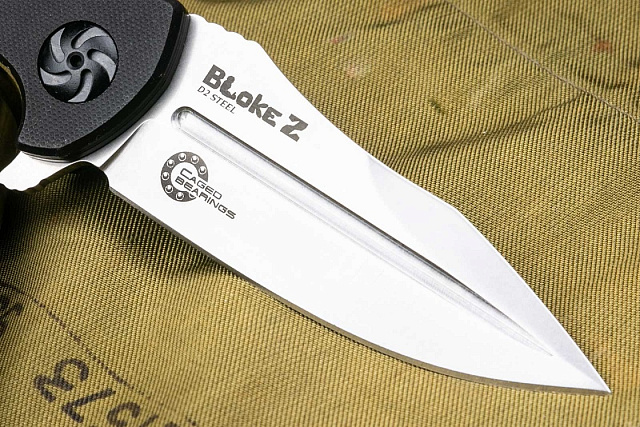 Складной нож Kizlyar Supreme BLOKE Z D2 STONEWASH