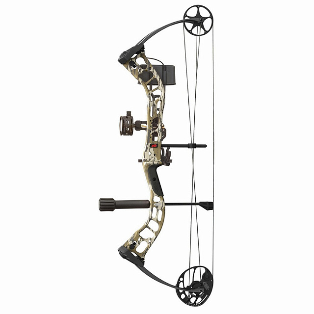 Лук блочный PSE BRUTE ATK камуфляж (с комплектом для стрельбы)