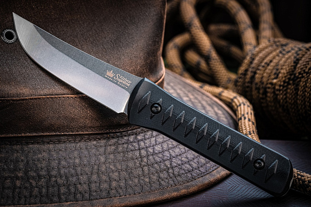 Туристический нож Kizlyar Supreme Stream VG-10 StoneWash