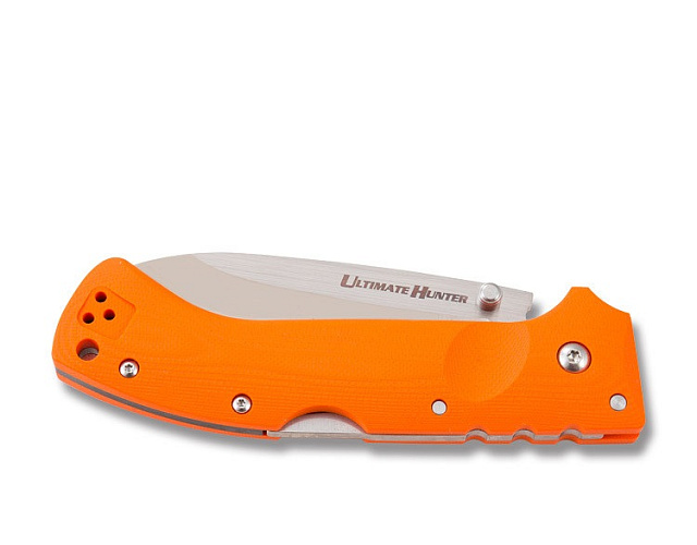 Складной нож Cold Steel CS30ULHRY Ultimate Hunter Blaze Orange. Сталь CTS-XHP