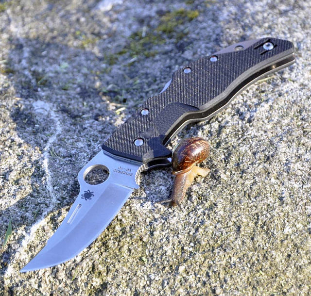 Складной нож Spyderco Battlestation C168GP